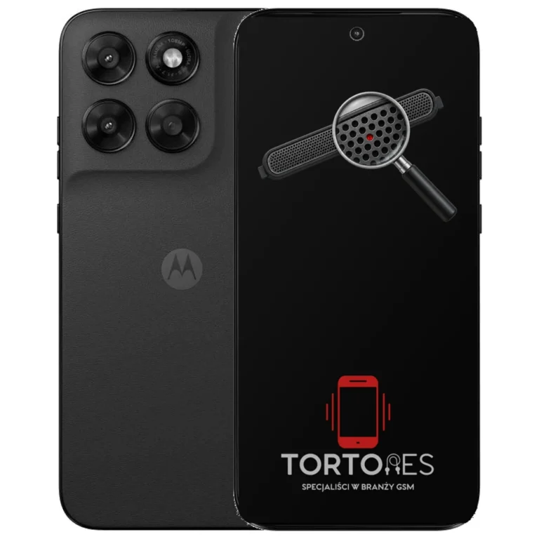 Motorola Moto G77 5G z symbolem głośnika rozmów - wymiana głośnika rozmów