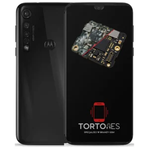 Motorola Moto G8 Plus z ilustracją zalania - czyszczenie po zalaniu
