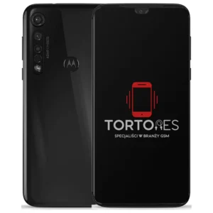 Motorola Moto G8 Plus - widok przodu i tyłu telefonu