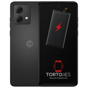 Motorola Moto G84 5G z ilustracją baterii - wymiana baterii