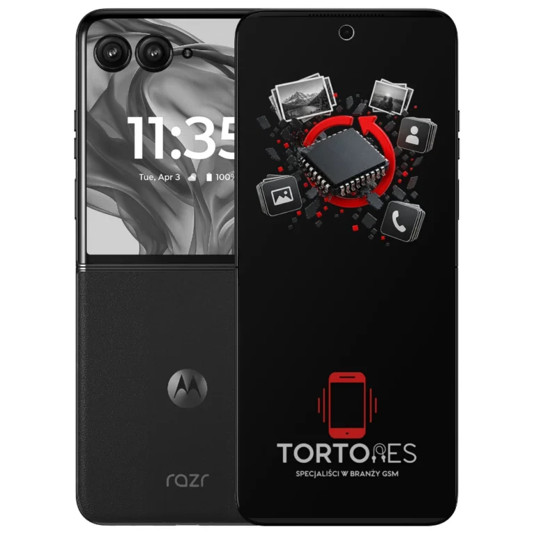 Motorola Razr 50 Ultra z ilustracją odzyskiwania danych - odzyskiwanie danych