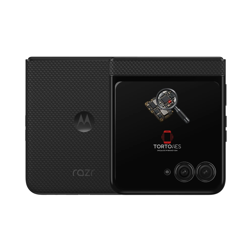 Motorola Razr 60 z symbolem diagnostyki - diagnoza telefonu