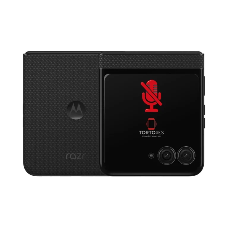 Motorola Razr 60 z symbolem mikrofonu - naprawa mikrofonu