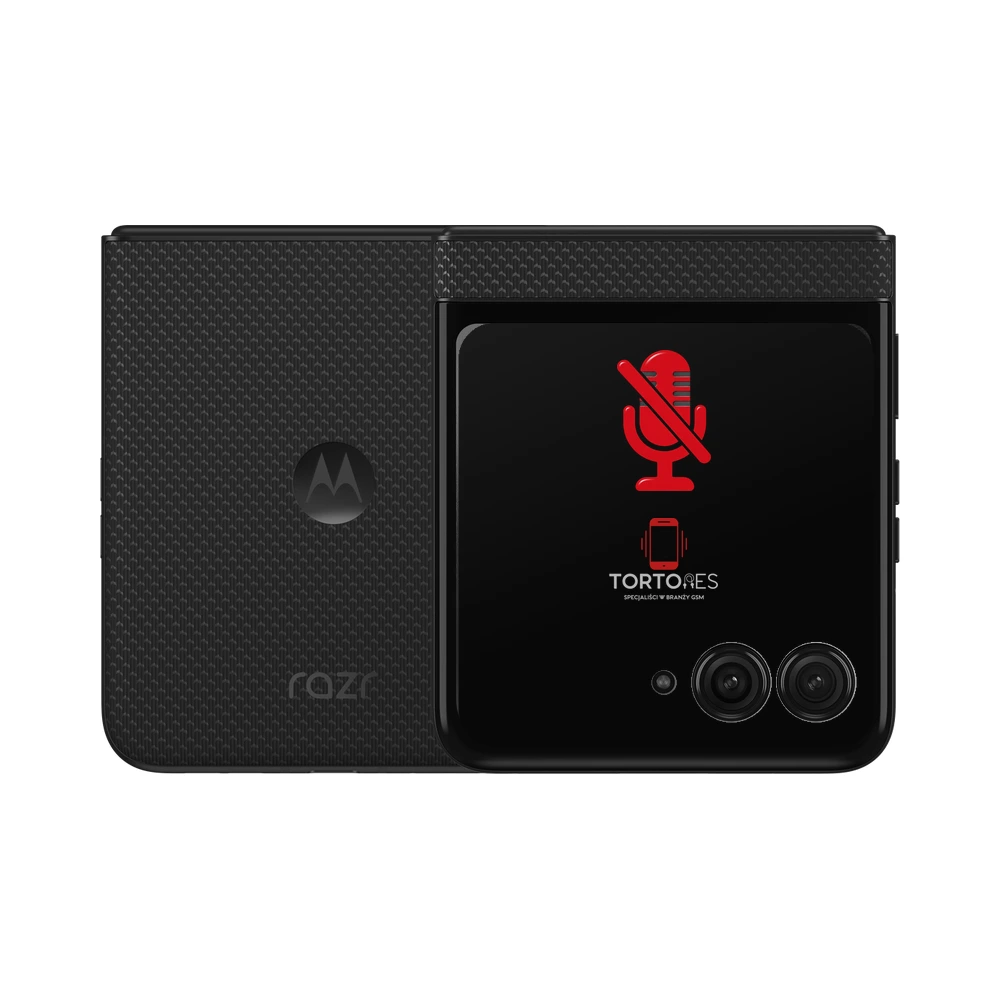 Motorola Razr 60 z symbolem mikrofonu - naprawa mikrofonu