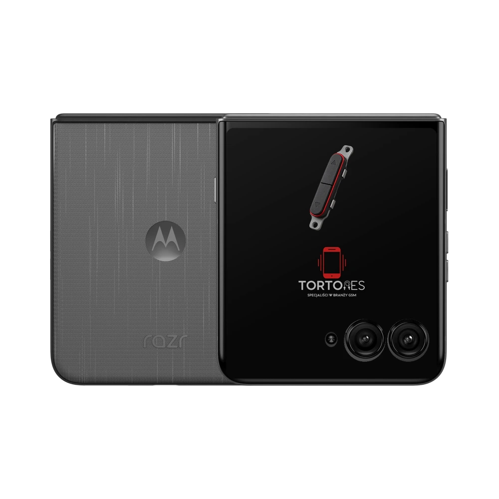 Motorola Razr 60 Ultra z symbolem przycisków - naprawa przycisków włączania i głośności