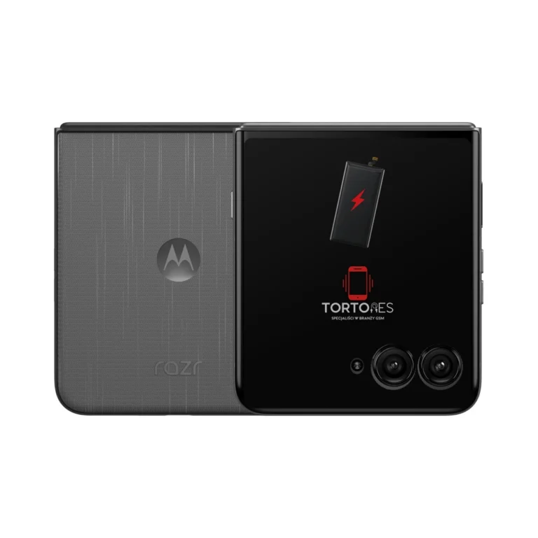 Motorola Razr 60 Ultra z ilustracją baterii - wymiana baterii