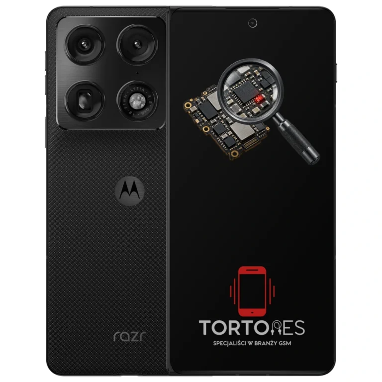 Motorola Razr Fold z symbolem diagnostyki - diagnoza telefonu