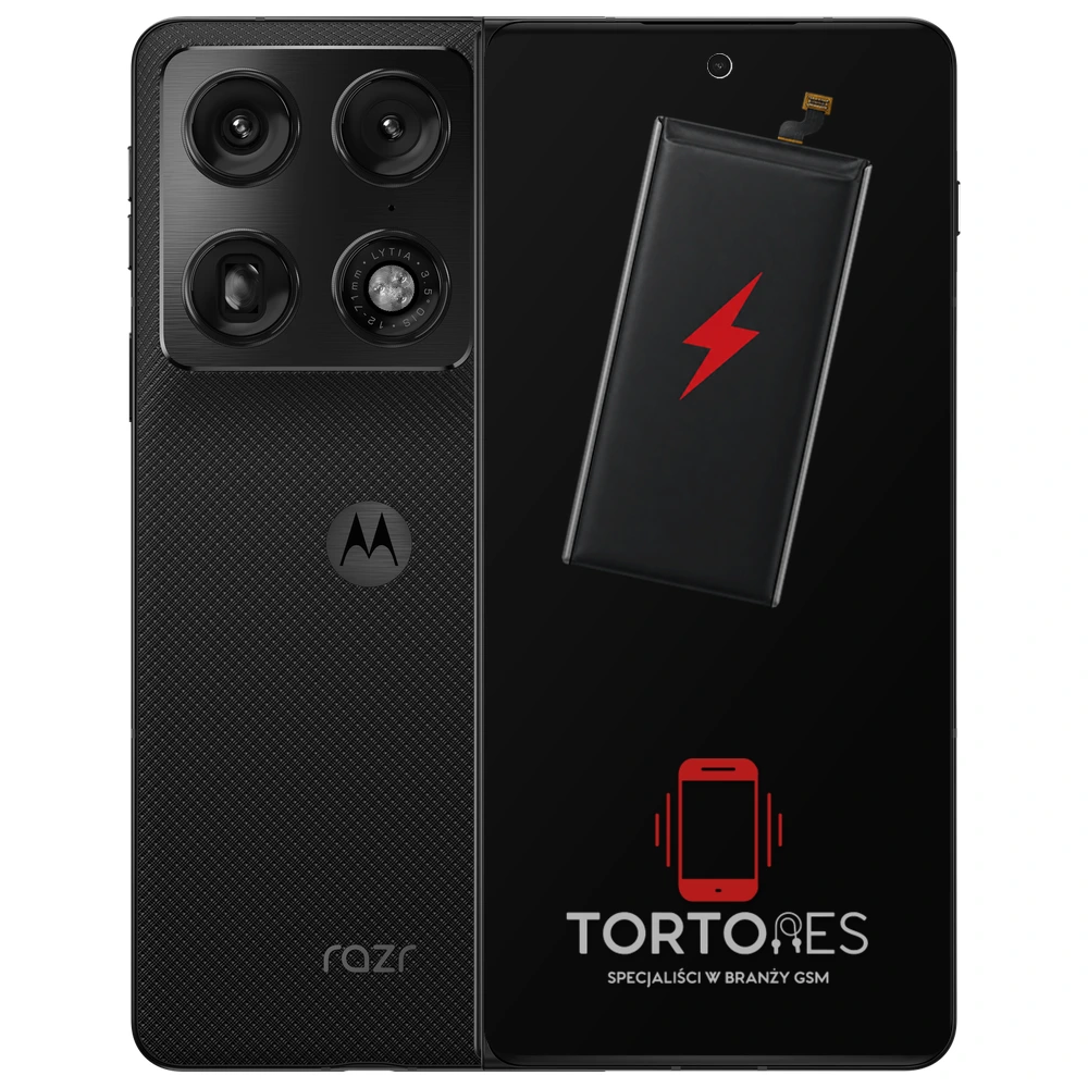 Motorola Razr Fold z ilustracją baterii - wymiana baterii