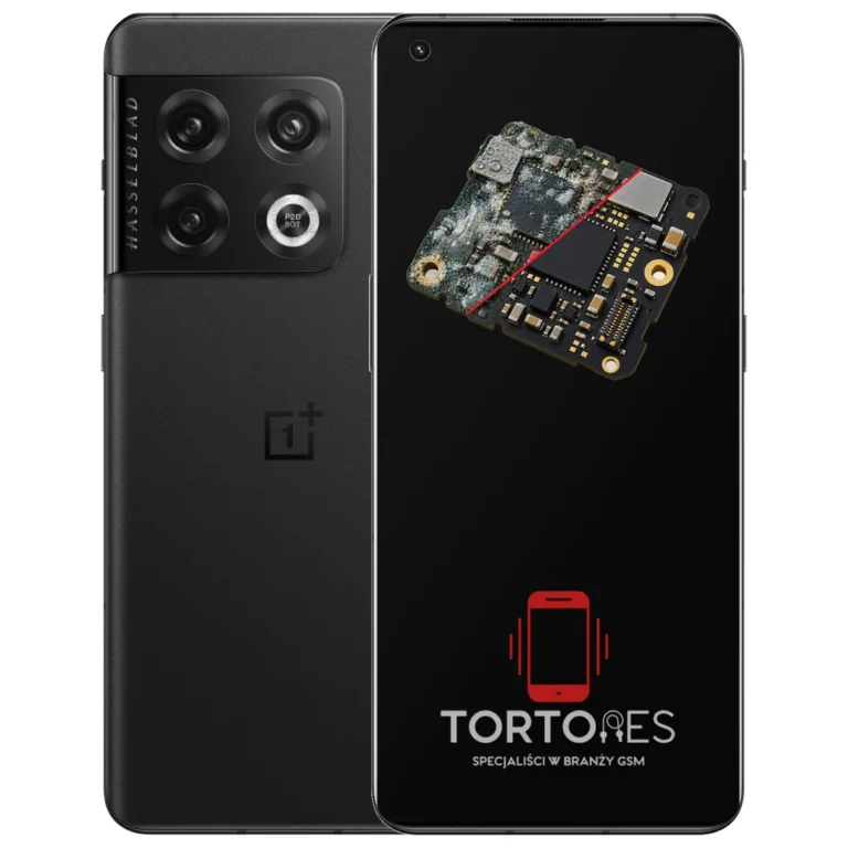 OnePlus 10 Pro z ilustracją zalania - czyszczenie po zalaniu