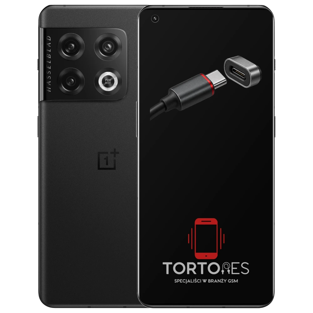 OnePlus 10 Pro z ilustracją złącza ładowania - naprawa złącza ładowania