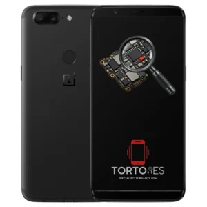OnePlus 5T z symbolem diagnostyki - diagnoza telefonu