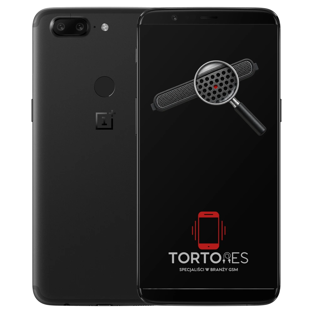 OnePlus 5T z symbolem głośnika rozmów - wymiana głośnika rozmów