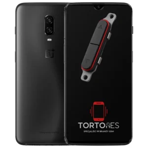 OnePlus 6T z symbolem przycisków - naprawa przycisków włączania i głośności