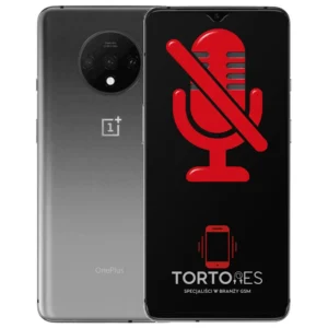 OnePlus 7T z symbolem mikrofonu - naprawa mikrofonu