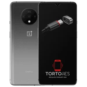 OnePlus 7T z ilustracją złącza ładowania - naprawa złącza ładowania