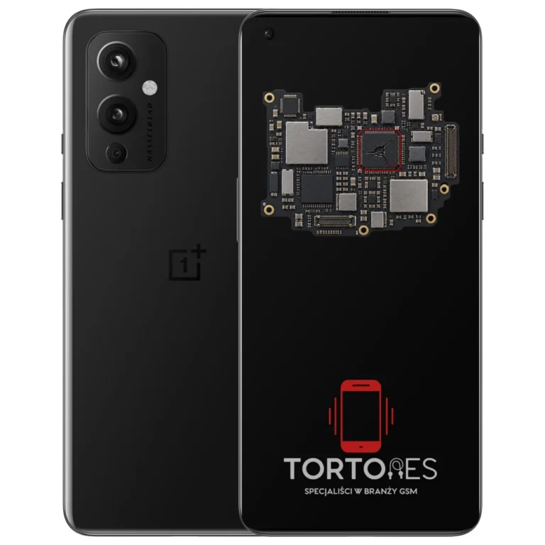 OnePlus 9 z ilustracją płyty głównej - naprawa płyty głównej