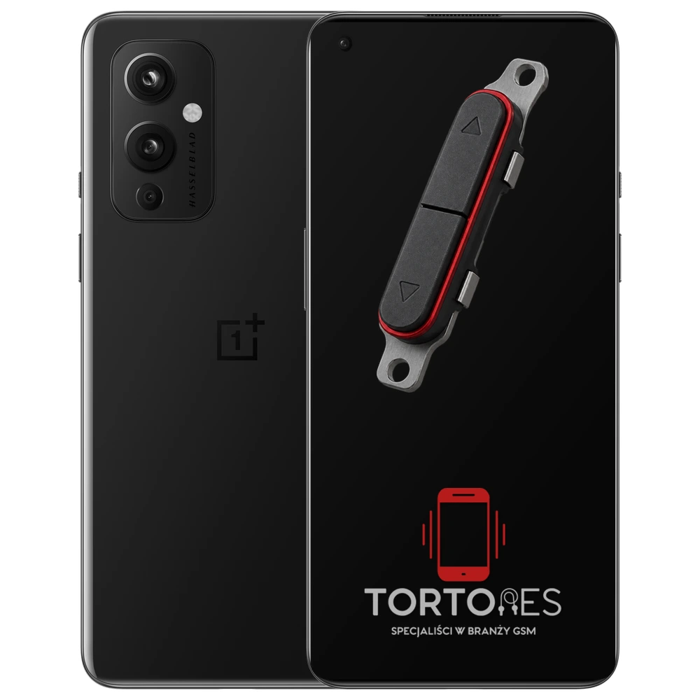 OnePlus 9 z symbolem przycisków - naprawa przycisków włączania i głośności