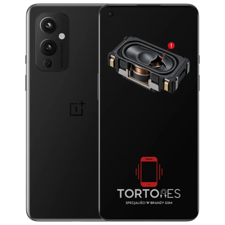 OnePlus 9 z symbolem głośnika multimedialnego - wymiana głośnika multimedialnego