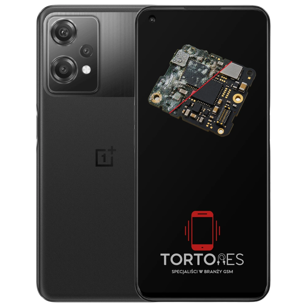 OnePlus Nord CE 2 Lite 5G z ilustracją zalania - czyszczenie po zalaniu
