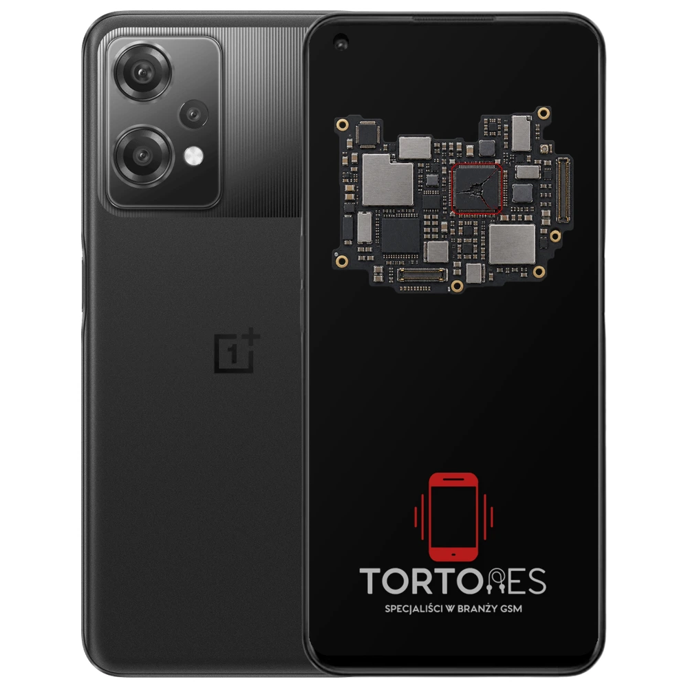 OnePlus Nord CE 2 Lite 5G z ilustracją płyty głównej - naprawa płyty głównej