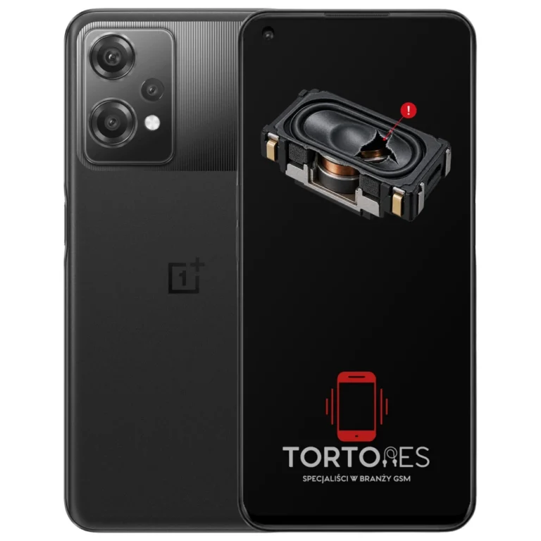 OnePlus Nord CE 2 Lite 5G z symbolem głośnika multimedialnego - wymiana głośnika multimedialnego