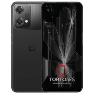 OnePlus Nord CE 2 Lite 5G z ilustracją pękniętego wyświetlacza - wymiana zbitego wyświetlacza