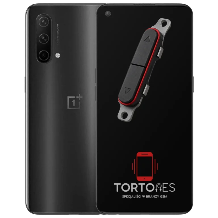 OnePlus Nord CE 5G z symbolem przycisków - naprawa przycisków włączania i głośności