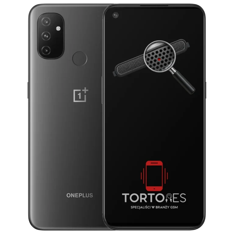 OnePlus Nord N100 z symbolem głośnika rozmów - wymiana głośnika rozmów