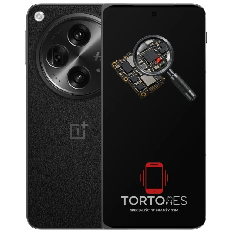 OnePlus Open z symbolem diagnostyki - diagnoza telefonu