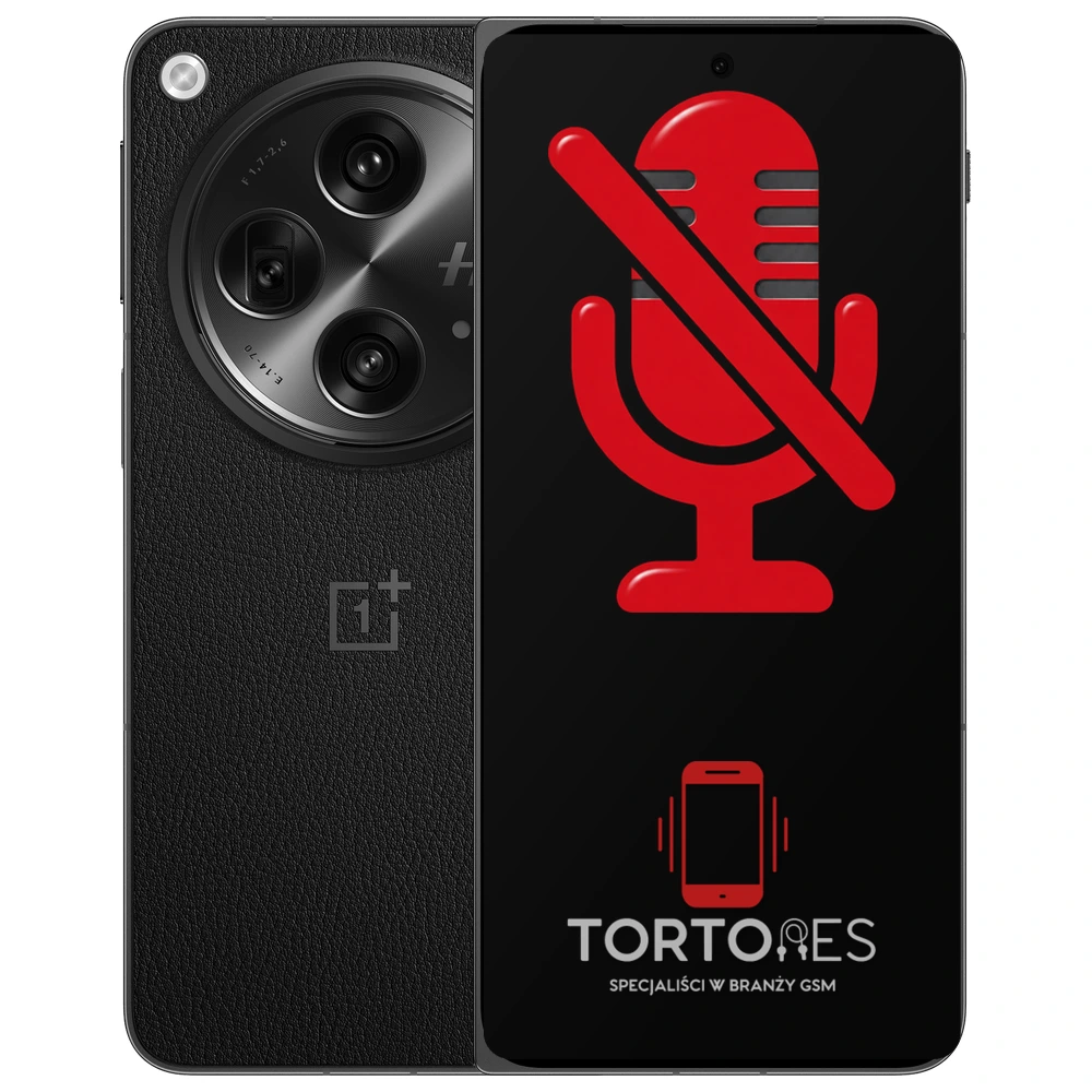 OnePlus Open z symbolem mikrofonu - naprawa mikrofonu