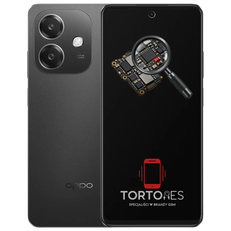 OPPO A40 z symbolem diagnostyki - diagnoza telefonu
