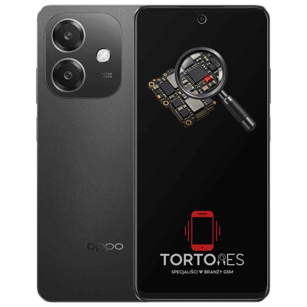 OPPO A40 z symbolem diagnostyki - diagnoza telefonu
