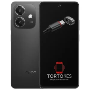OPPO A40 z ilustracją złącza ładowania - naprawa złącza ładowania