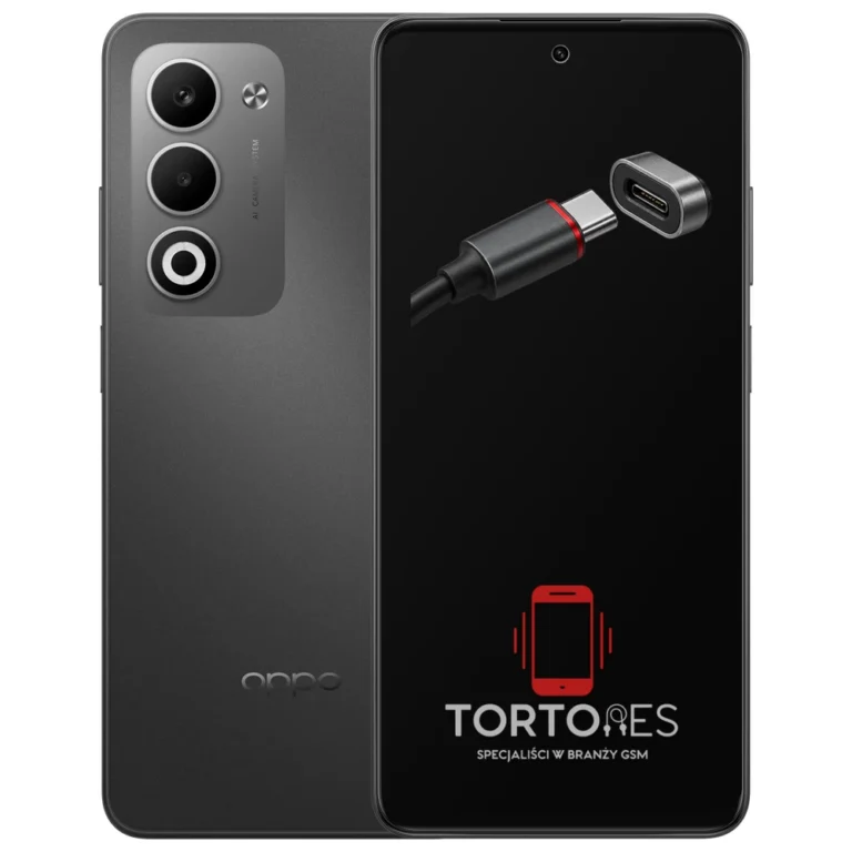 OPPO A5 5G z ilustracją złącza ładowania - naprawa złącza ładowania