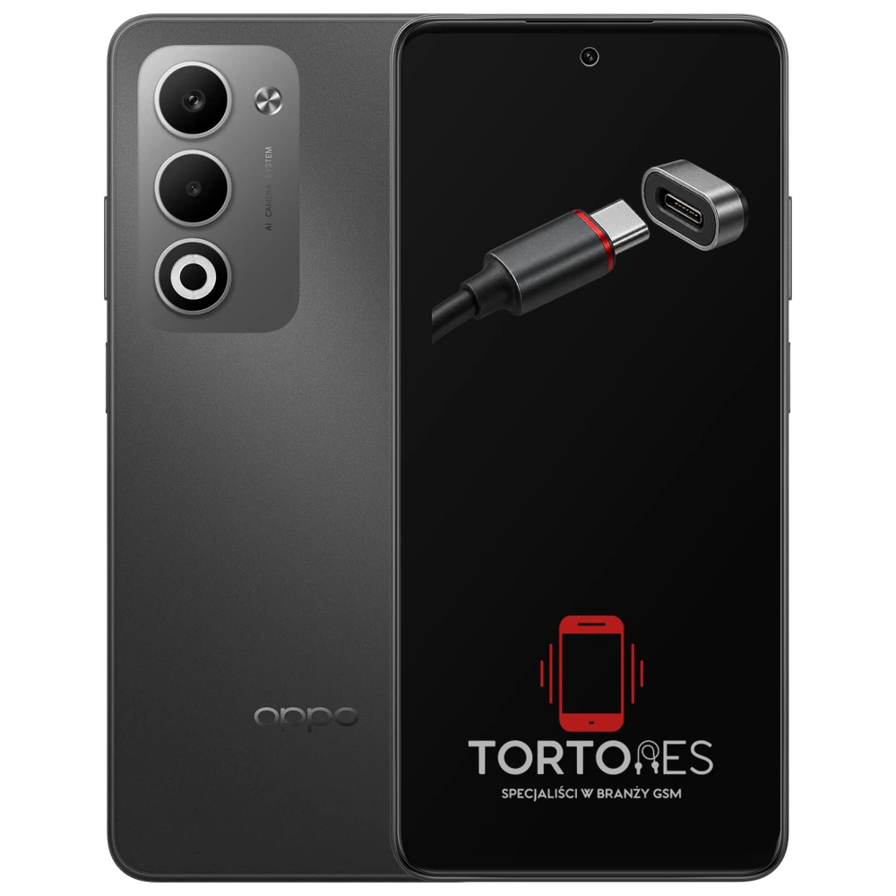 OPPO A5 5G z ilustracją złącza ładowania - naprawa złącza ładowania