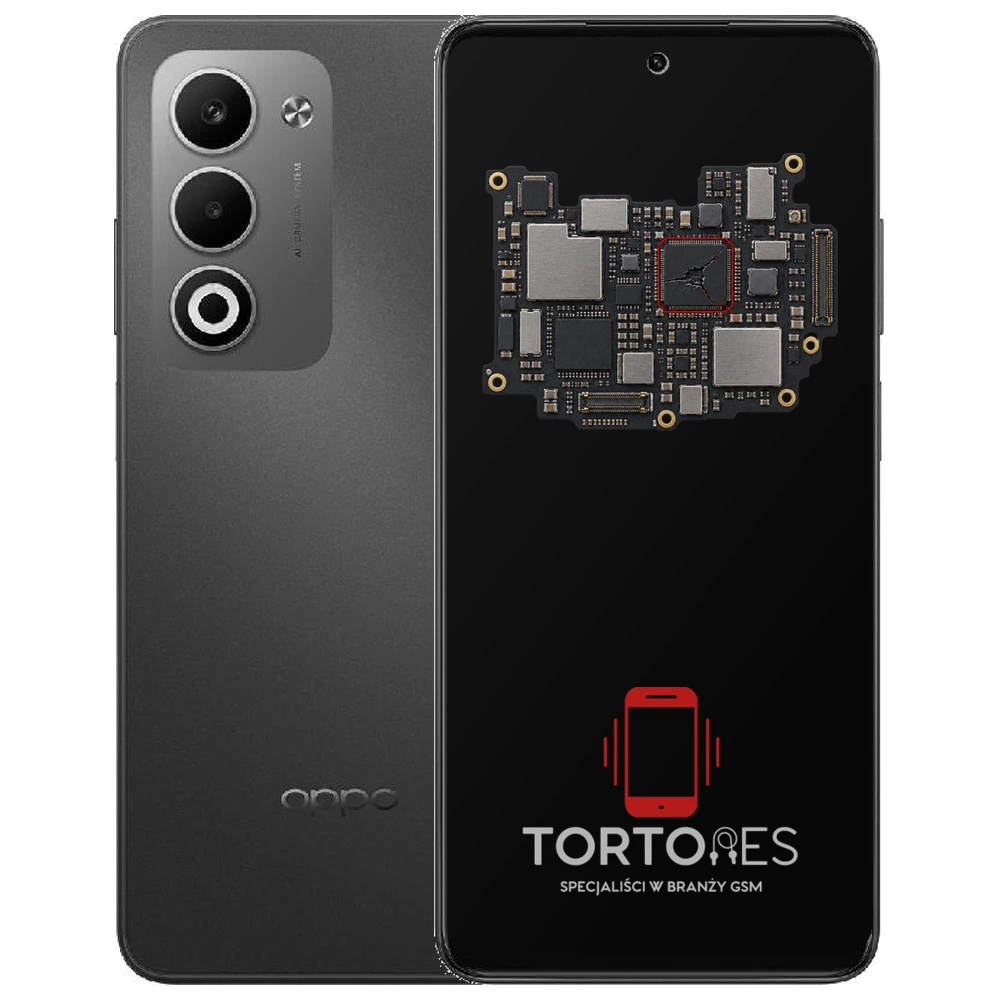 OPPO A5 LTE (2025) / A5m z ilustracją płyty głównej - naprawa płyty głównej