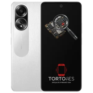 OPPO A58 LTE z symbolem diagnostyki - diagnoza telefonu