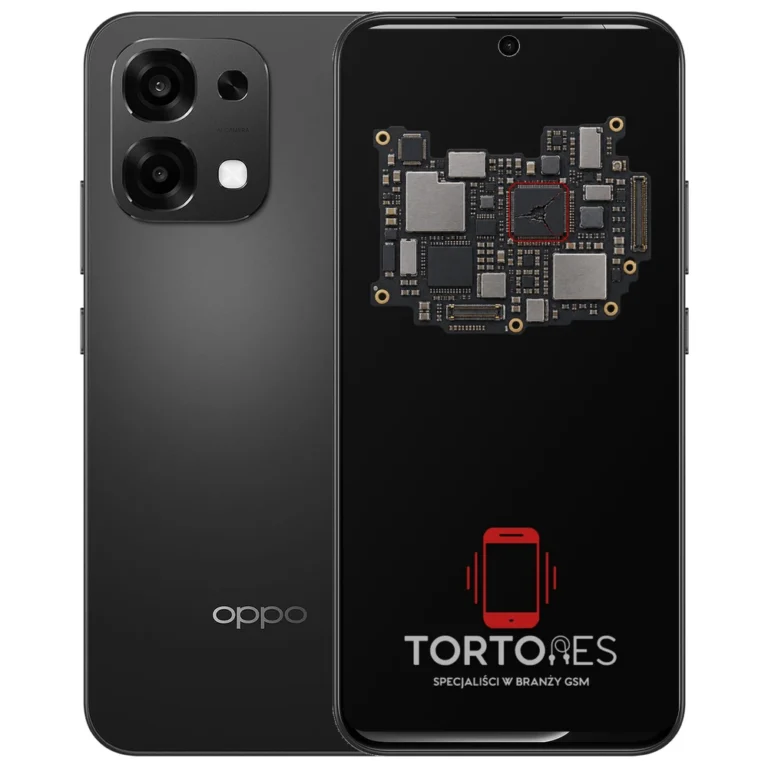 OPPO A6 Pro 5G z ilustracją płyty głównej - naprawa płyty głównej