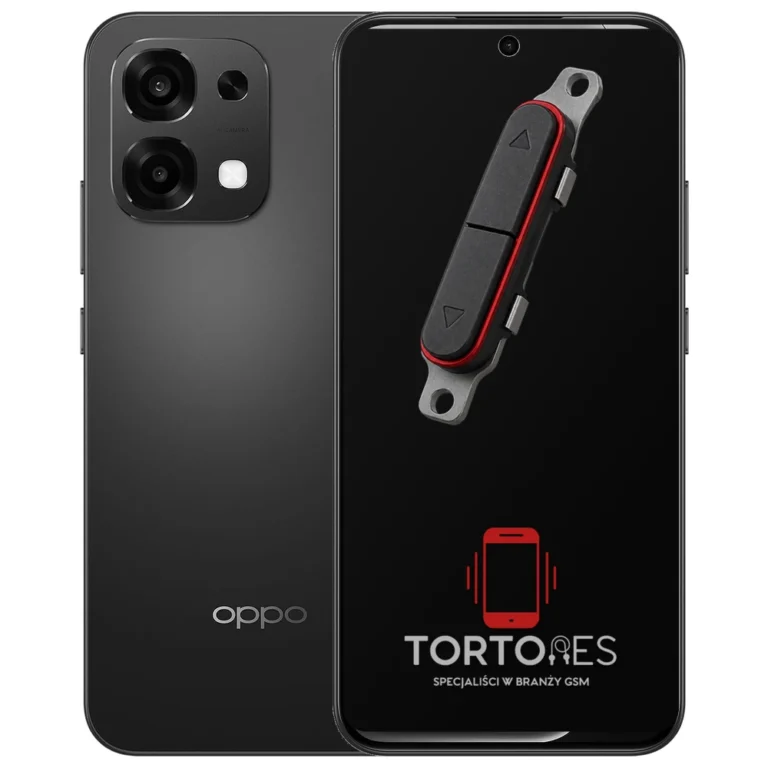 OPPO A6 Pro 5G z symbolem przycisków - naprawa przycisków włączania i głośności