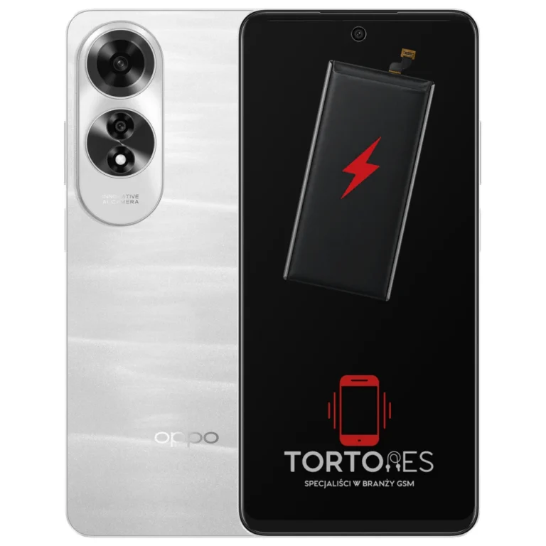 OPPO A60 LTE z ilustracją baterii - wymiana baterii