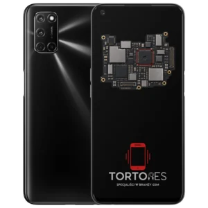 OPPO A72 LTE z ilustracją płyty głównej - naprawa płyty głównej