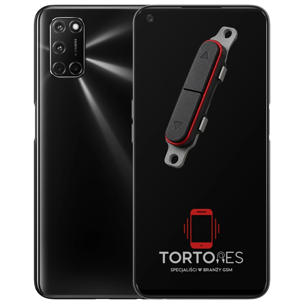 OPPO A72 LTE z symbolem przycisków - naprawa przycisków włączania i głośności