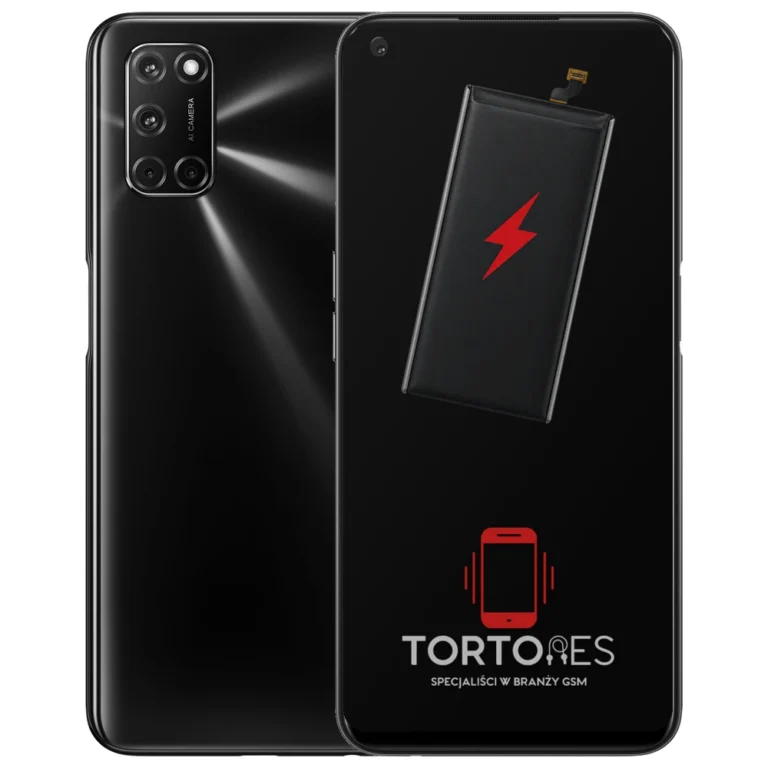 OPPO A72 LTE z ilustracją baterii - wymiana baterii
