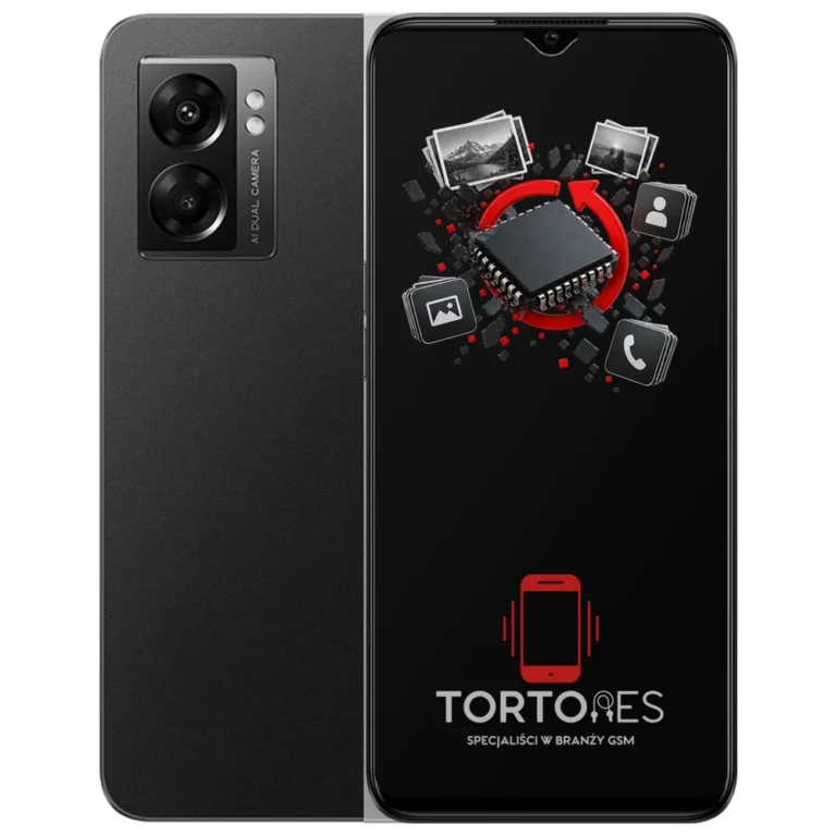 OPPO A77 5G z ilustracją odzyskiwania danych - odzyskiwanie danych