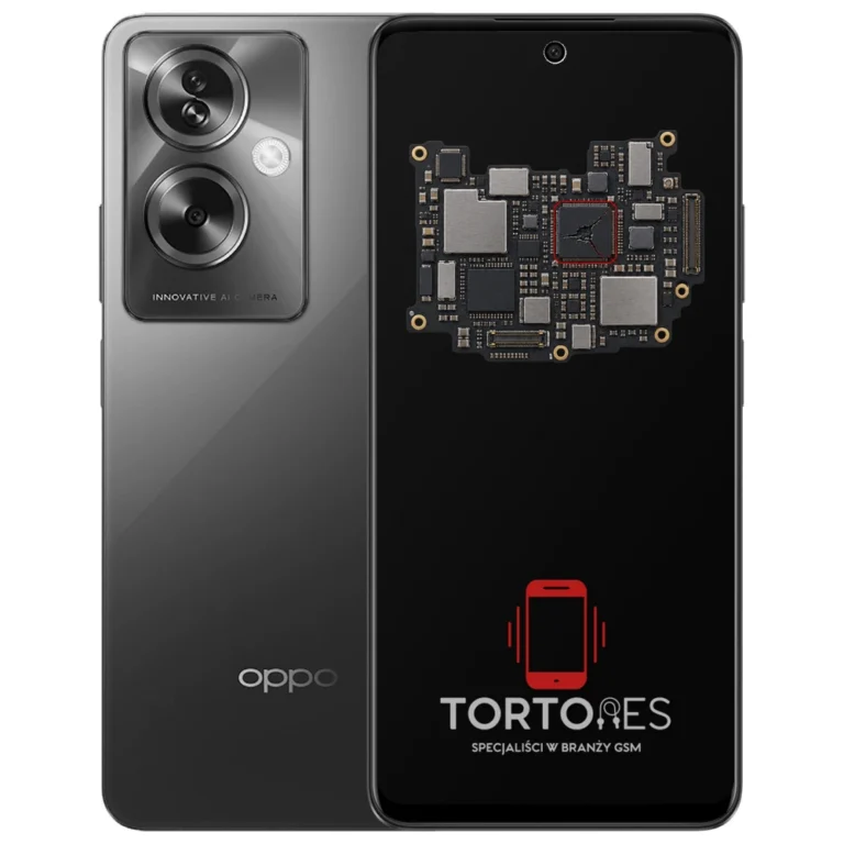 OPPO A79 5G z ilustracją płyty głównej - naprawa płyty głównej