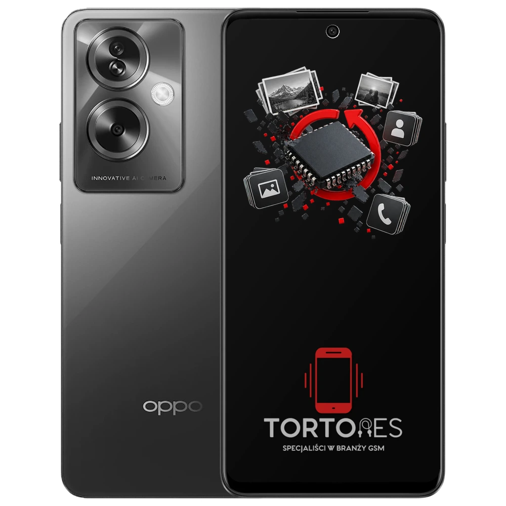 OPPO A79 5G z ilustracją odzyskiwania danych - odzyskiwanie danych