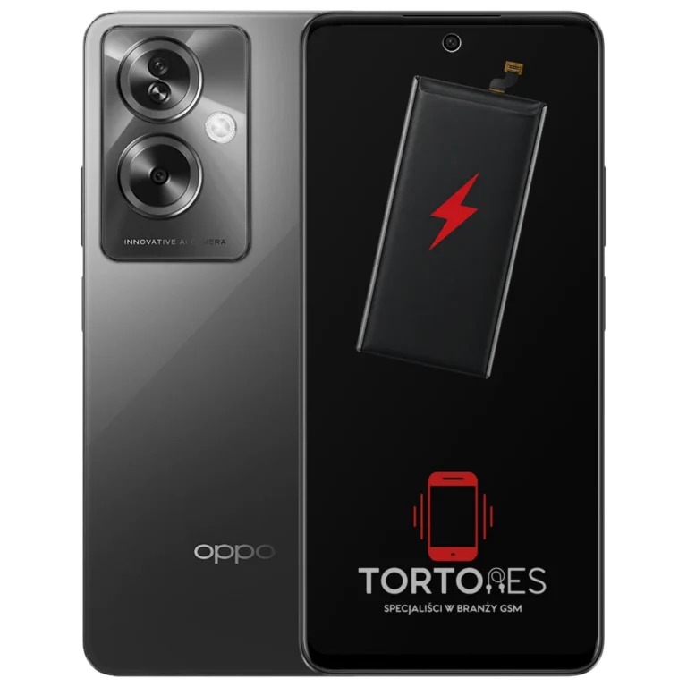 OPPO A79 5G z ilustracją baterii - wymiana baterii