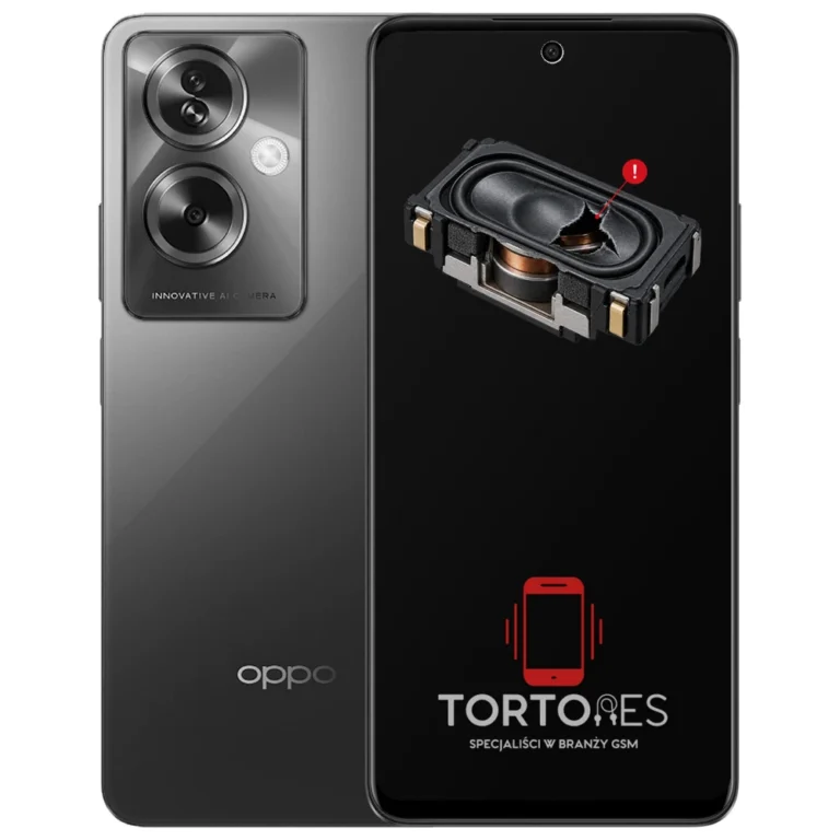 OPPO A79 5G z symbolem głośnika multimedialnego - wymiana głośnika multimedialnego