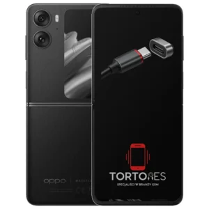 OPPO Find N2 Flip z ilustracją złącza ładowania - naprawa złącza ładowania