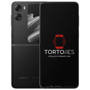 OPPO Find N2 Flip - widok przodu i tyłu telefonu